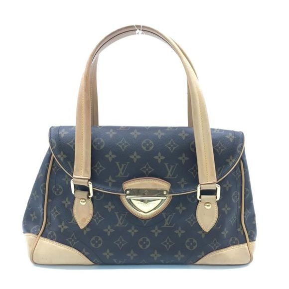 Louis Vuitton Shoulder Bag Beverly GM Brown Canvas